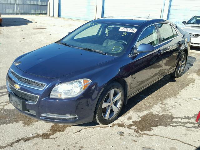 1G1ZC5E11BF268609 - 2011 CHEVROLET MALIBU 1LT 蓝色 照片 2