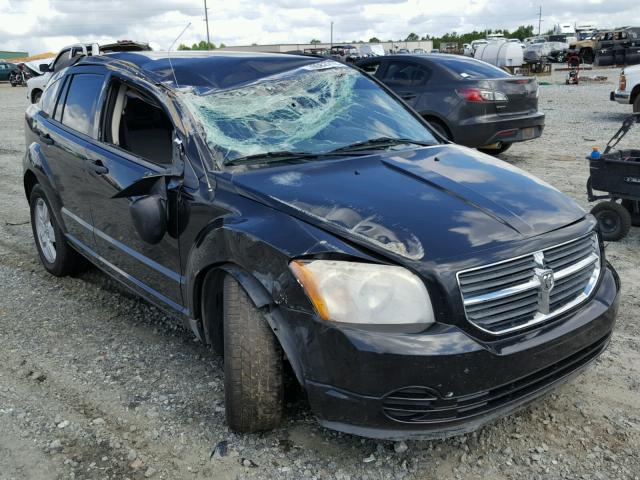 1B3HB48B38D723504 - 2008 DODGE CALIBER SX BLACK photo 1