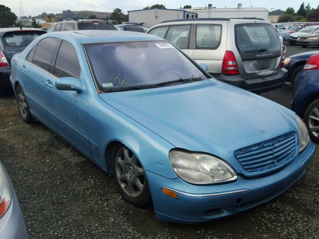 WDBNG70J91A141291 - 2001 MERCEDES-BENZ S430 TEAL photo 1