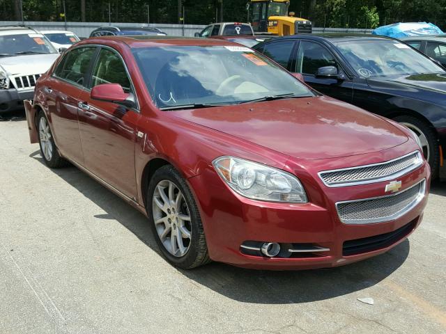 1G1ZK57758F265919 - 2008 CHEVROLET MALIBU LTZ წითელი ფოტო 1