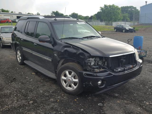 1GKET12P246184233 - 2004 GMC ENVOY XUV BLACK photo 1