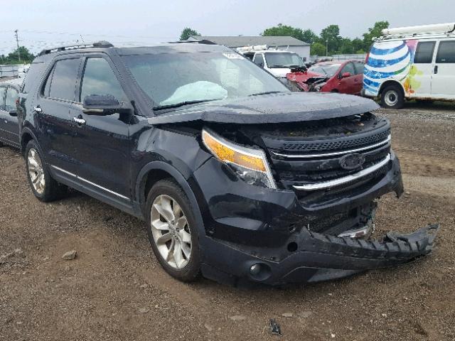 1FMHK8F89BGA91736 - 2011 FORD EXPLORER L BLACK photo 1