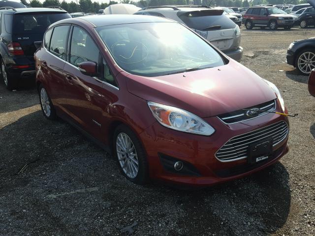1FADP5BU4DL535790 - 2013 FORD C-MAX SEL RED photo 1