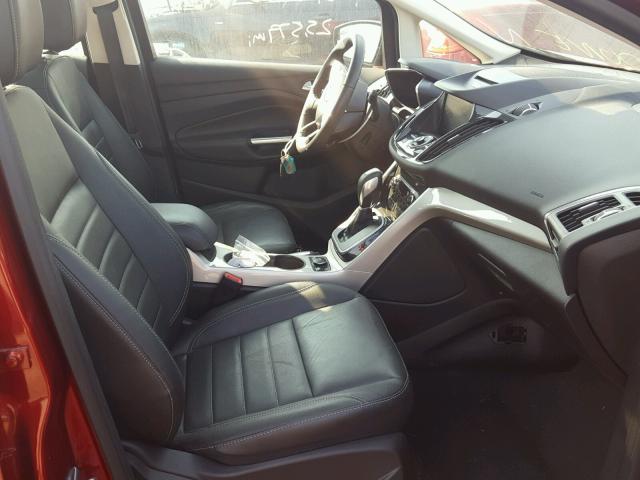 1FADP5BU4DL535790 - 2013 FORD C-MAX SEL RED photo 5