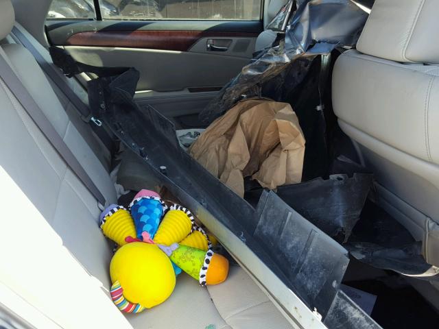 4T1BK3DB4BU394142 - 2011 TOYOTA AVALON BAS BLUE photo 6