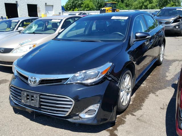 4T1BK1EB2FU143774 - 2015 TOYOTA AVALON XLE BLACK photo 2