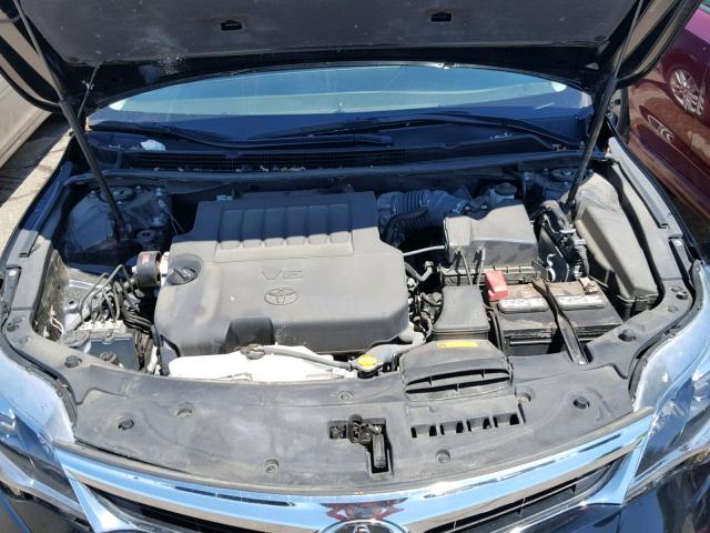 4T1BK1EB2FU143774 - 2015 TOYOTA AVALON XLE BLACK photo 7