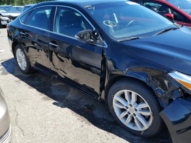 4T1BK1EB2FU143774 - 2015 TOYOTA AVALON XLE BLACK photo 9