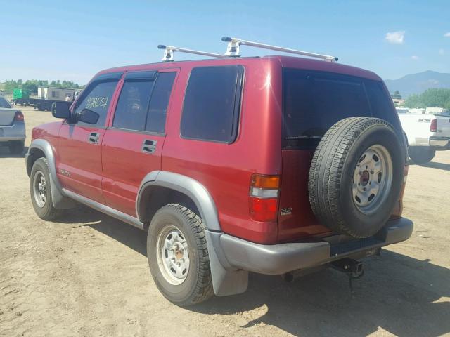 JACDJ58V6T7909429 - 1996 ISUZU TROOPER S MAROON photo 3