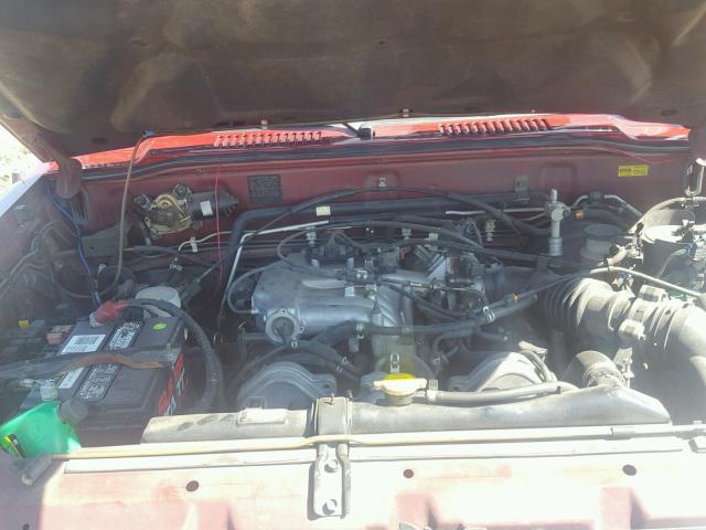 JACDJ58V6T7909429 - 1996 ISUZU TROOPER S MAROON photo 7