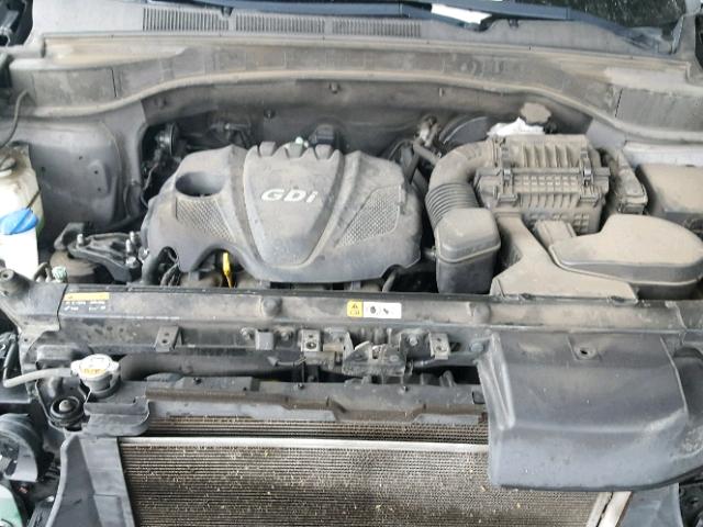 5XYZT3LB0DG033478 - 2013 HYUNDAI SANTA FE S GRAY photo 7