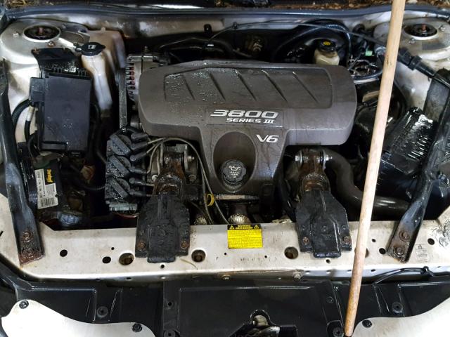 2G2WP522641133278 - 2004 PONTIAC GRAND PRIX SILVER photo 7