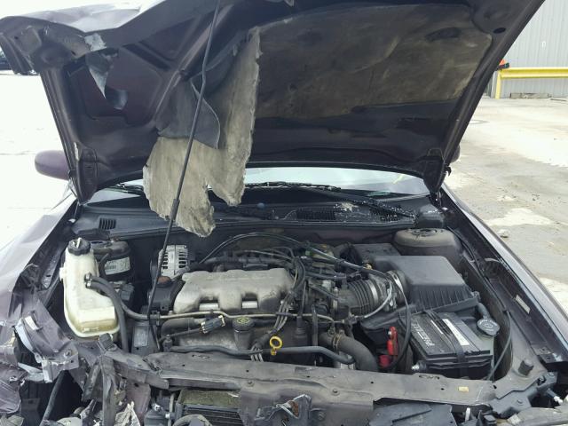 1G1NE52J3Y6258640 - 2000 CHEVROLET MALIBU LS MAROON photo 7