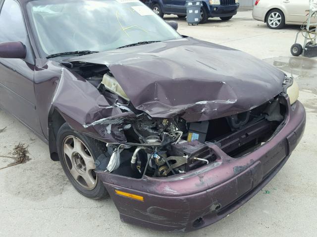 1G1NE52J3Y6258640 - 2000 CHEVROLET MALIBU LS MAROON photo 9