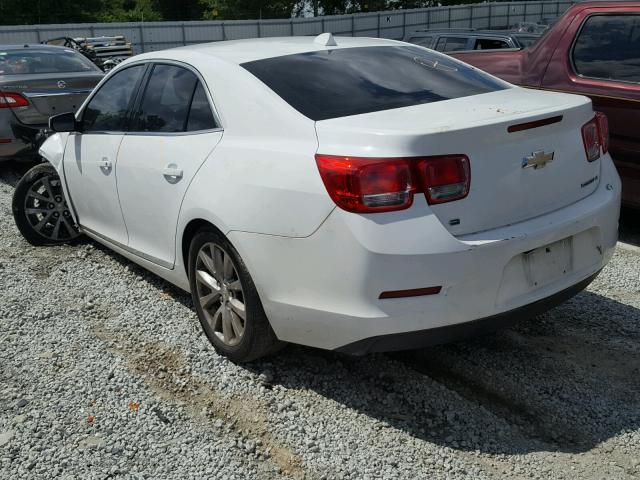 1G11E5SLXEF207566 - 2014 CHEVROLET MALIBU 2LT WHITE photo 3