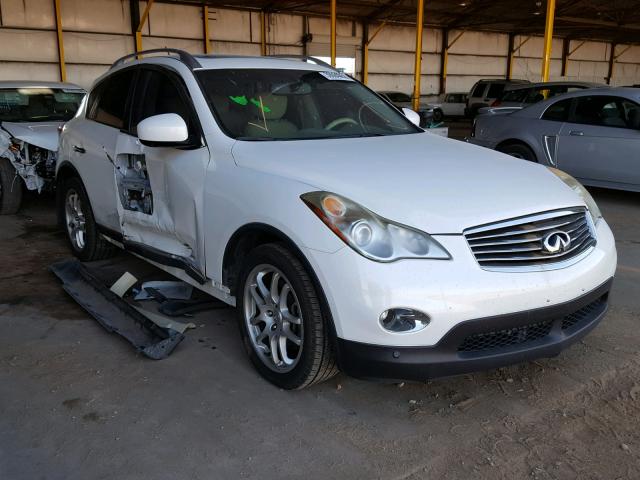 JN1AJ0HP7BM802224 - 2011 INFINITI EX35 BASE WHITE photo 1