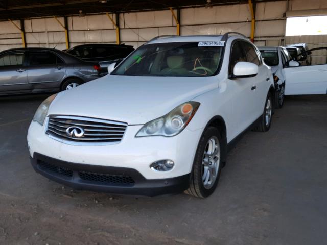 JN1AJ0HP7BM802224 - 2011 INFINITI EX35 BASE WHITE photo 2