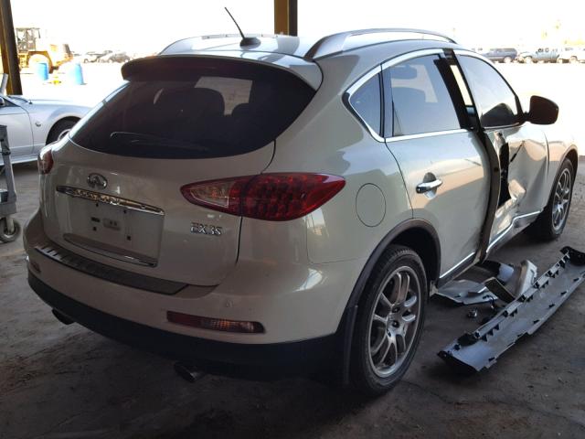 JN1AJ0HP7BM802224 - 2011 INFINITI EX35 BASE WHITE photo 4