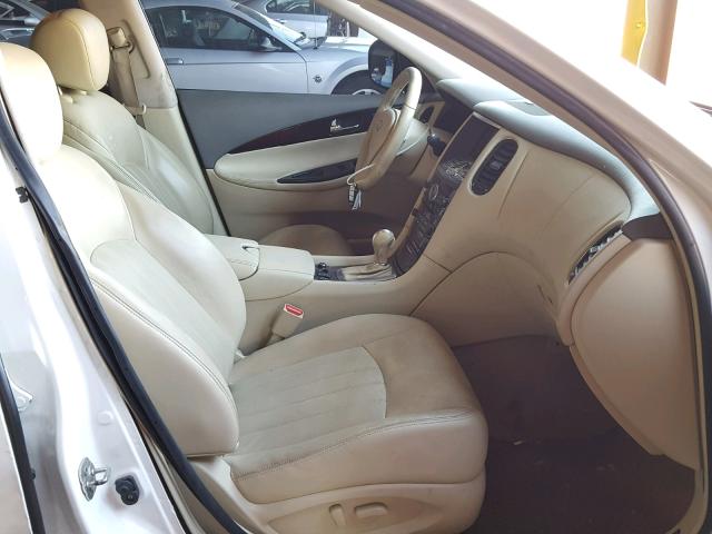 JN1AJ0HP7BM802224 - 2011 INFINITI EX35 BASE WHITE photo 5