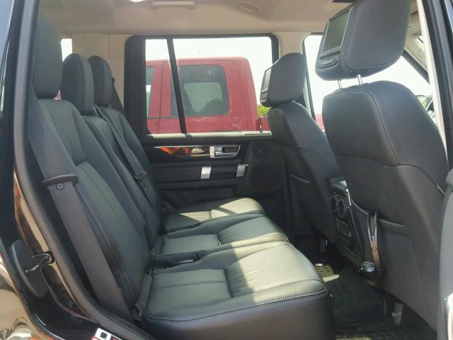 SALAK2V64GA828833 - 2016 LAND ROVER LR4 HSE LU BLACK photo 6