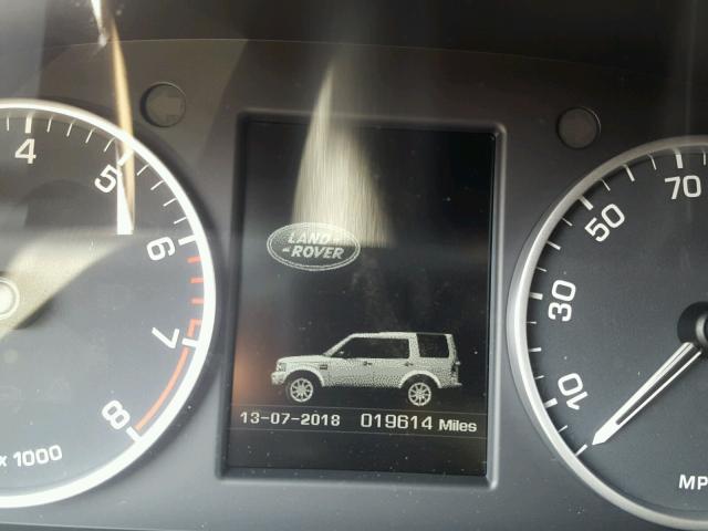 SALAK2V64GA828833 - 2016 LAND ROVER LR4 HSE LU BLACK photo 8