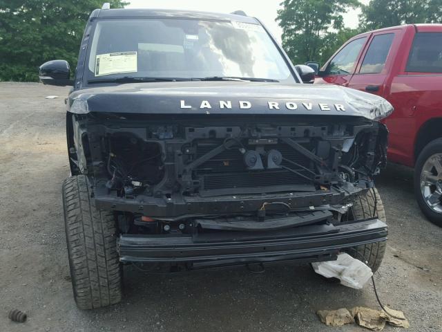 SALAK2V64GA828833 - 2016 LAND ROVER LR4 HSE LU BLACK photo 9