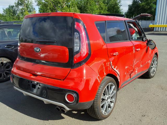 KNDJX3AA6H7451395 - 2017 KIA SOUL ! RED photo 4