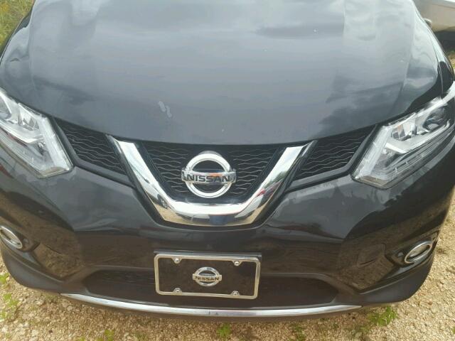 5N1AT2MT2GC763119 - 2016 NISSAN ROGUE BLACK photo 9