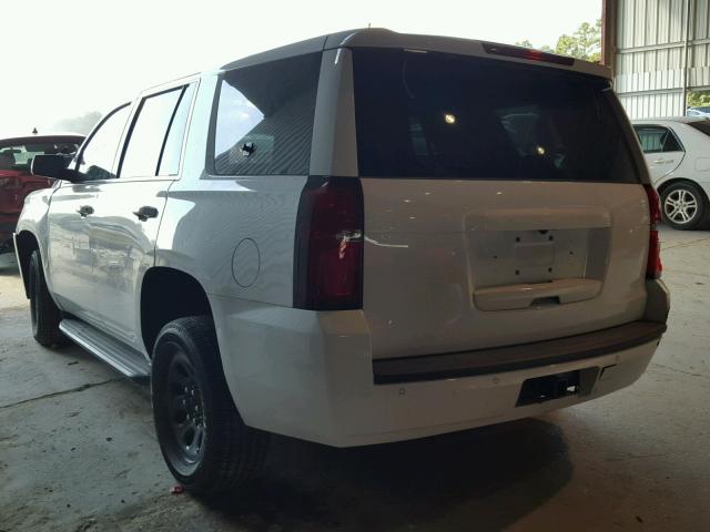 1GNLCDEC4GR388622 - 2016 CHEVROLET TAHOE WHITE photo 3