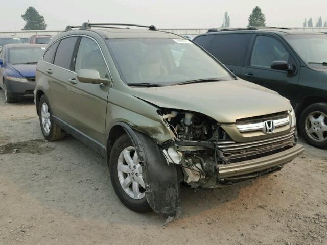 5J6RE48769L017053 - 2009 HONDA CR-V EXL GREEN photo 1