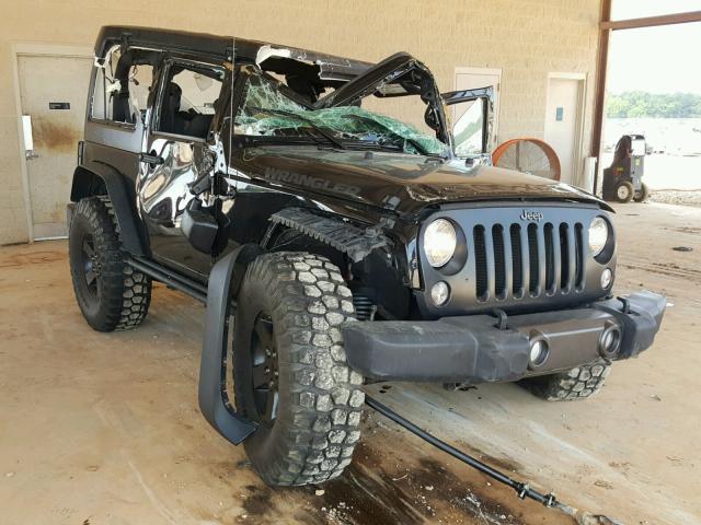 1C4AJWAG9GL172777 - 2016 JEEP WRANGLER S BLACK photo 1