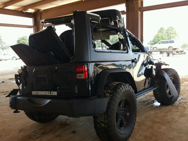 1C4AJWAG9GL172777 - 2016 JEEP WRANGLER S BLACK photo 4