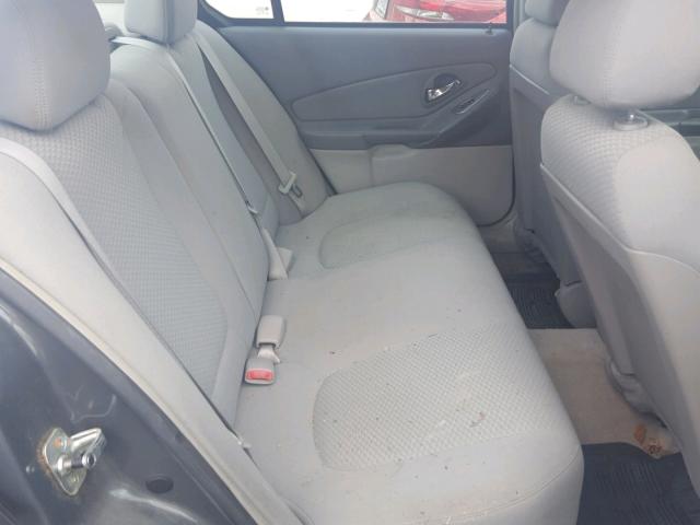 1G1ZS58F98F100185 - 2008 CHEVROLET MALIBU LS ნაცრისფერი ფოტო 6