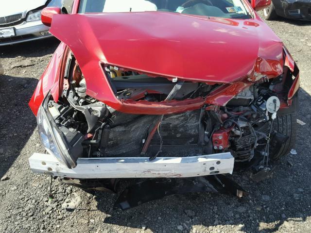 JTJHW31U982062515 - 2008 LEXUS RX 400H RED photo 7