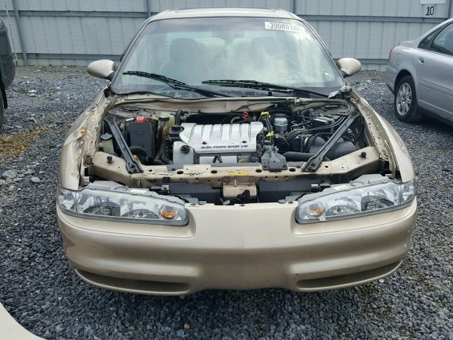 1G3WX52H41F133414 - 2001 OLDSMOBILE INTRIGUE G GOLD photo 9