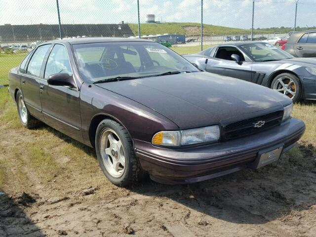 1G1BL52P4TR162035 - 1996 CHEVROLET CAPRICE PURPLE photo 1