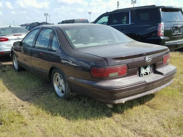 1G1BL52P4TR162035 - 1996 CHEVROLET CAPRICE PURPLE photo 3