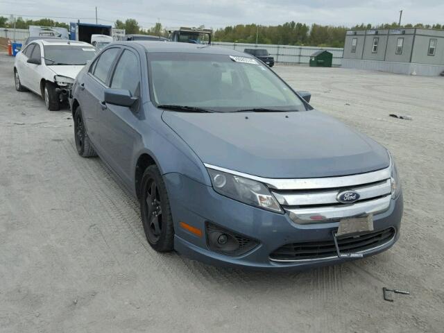 3FAHP0HA1BR169027 - 2011 FORD FUSION SE TEAL photo 1