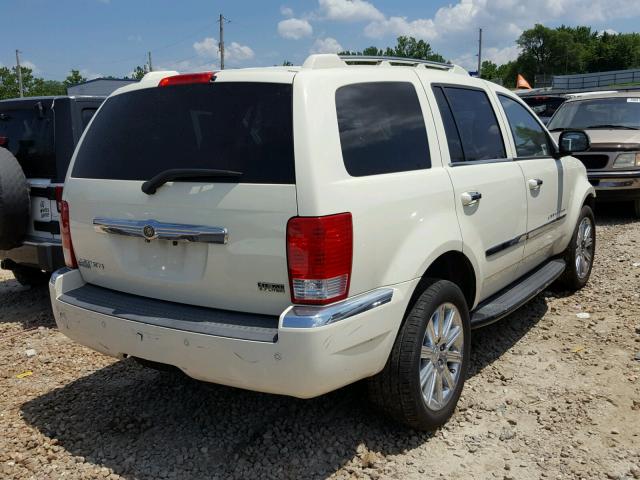 1A8HW58227F537960 - 2007 CHRYSLER ASPEN LIMI WHITE photo 4