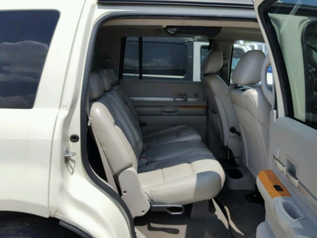 1A8HW58227F537960 - 2007 CHRYSLER ASPEN LIMI WHITE photo 6