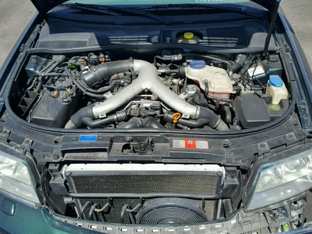 WAUED64B41N100967 - 2001 AUDI A6 2.7T QU GREEN photo 7