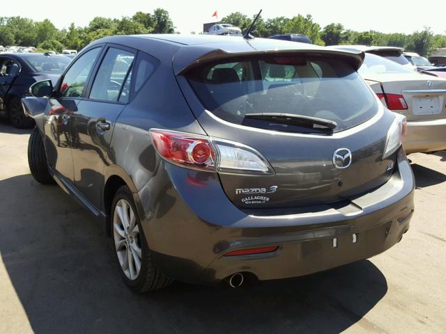 JM1BL1H65A1235357 - 2010 MAZDA 3 S GRAY photo 3