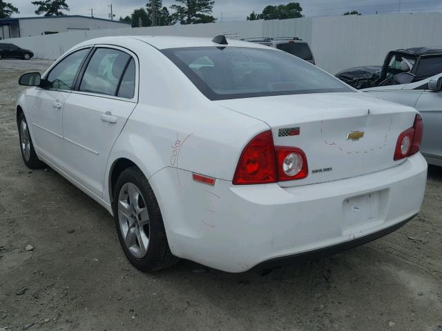 1G1ZA5E04CF398348 - 2012 CHEVROLET MALIBU LS Ақ фото 3
