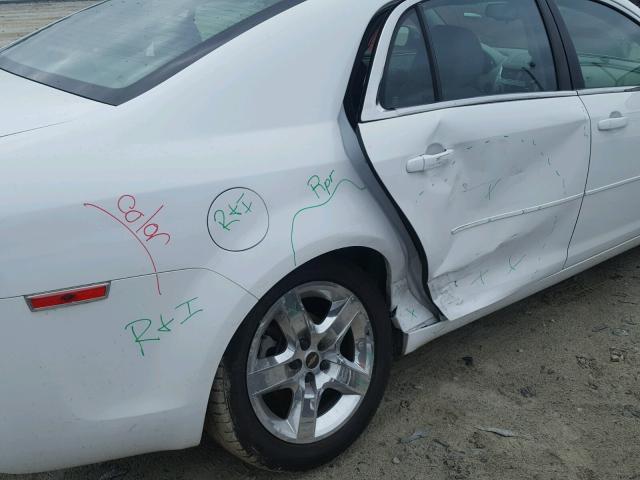 1G1ZA5E04CF398348 - 2012 CHEVROLET MALIBU LS Ақ фото 9