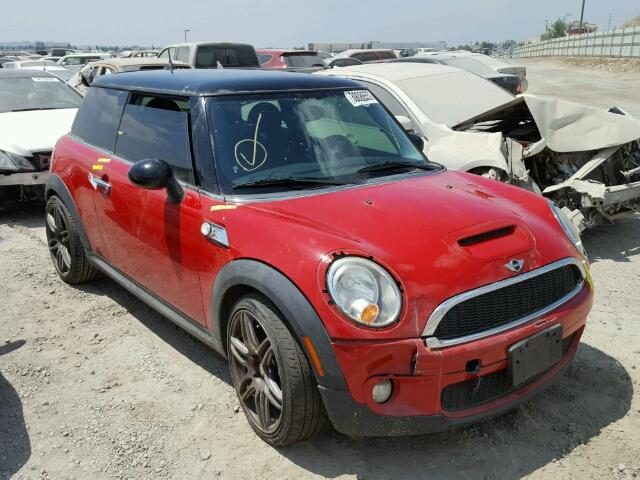 WMWMF7C52ATZ72860 - 2010 MINI COOPER S RED photo 1