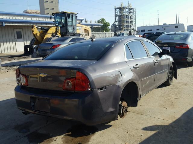 1G1ZA5EB5A4163760 - 2010 CHEVROLET MALIBU LS Boz foto 4