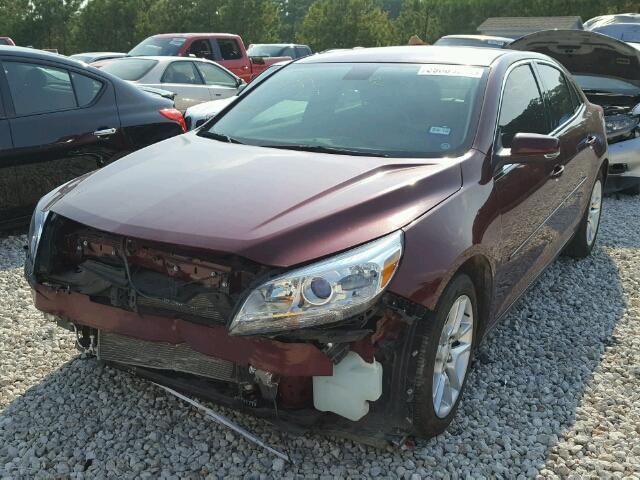 1G11C5SA8GF139825 - 2016 CHEVROLET MALIBU LIM MAROON photo 2