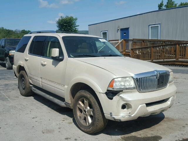 5LMEU88HX5ZJ26252 - 2005 LINCOLN AVIATOR CREAM photo 1