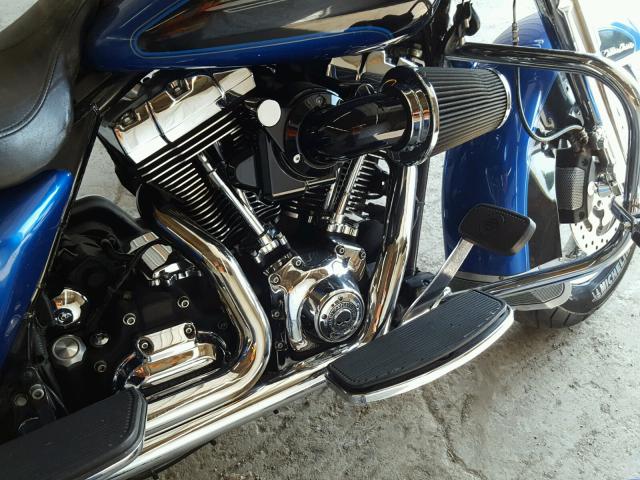 1HD1FC4108Y644505 - 2008 HARLEY-DAVIDSON FLHTCUI BLUE photo 7