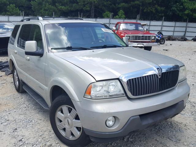 5LMEU68HX3ZJ48530 - 2003 LINCOLN AVIATOR 金色 照片 1